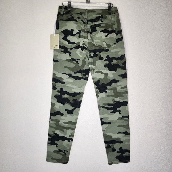 NILI LOTAN x Target Camo Print High-Rise Ankle Skinny Jeans 2 NWT - Picture 4 of 7